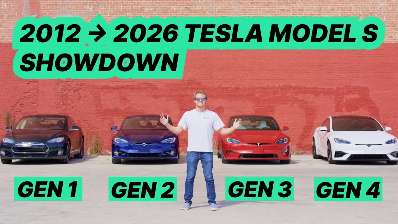 Every Tesla Model S Year Compared (2012–2026)